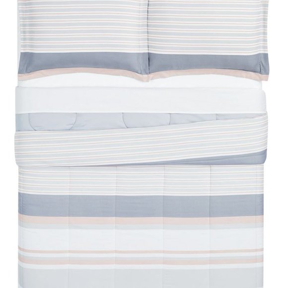 Grace 2-Pc. Reversible Stripe Multi Twin - Picture 2 of 7